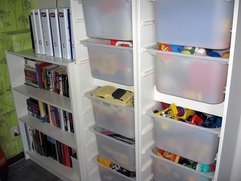estante nichos ou bau organizador brinquedos