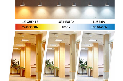 iluminação quente para quarto