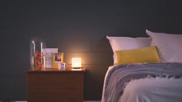 iluminação quente para quarto