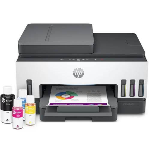 impressora tanque de tinta ou cartucho