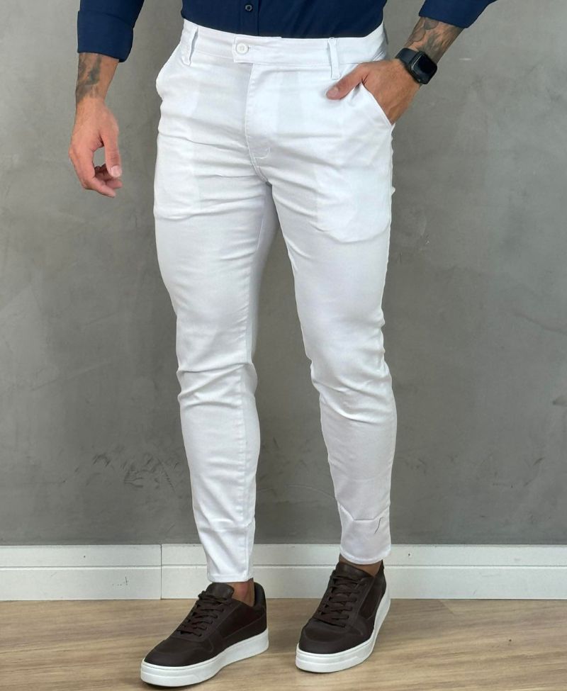 Calça Branca Masculina: Do Casual ao Formal