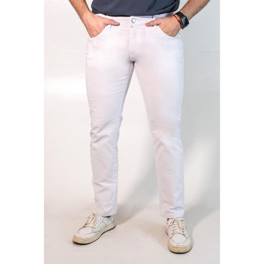 looks com calça branca masculina