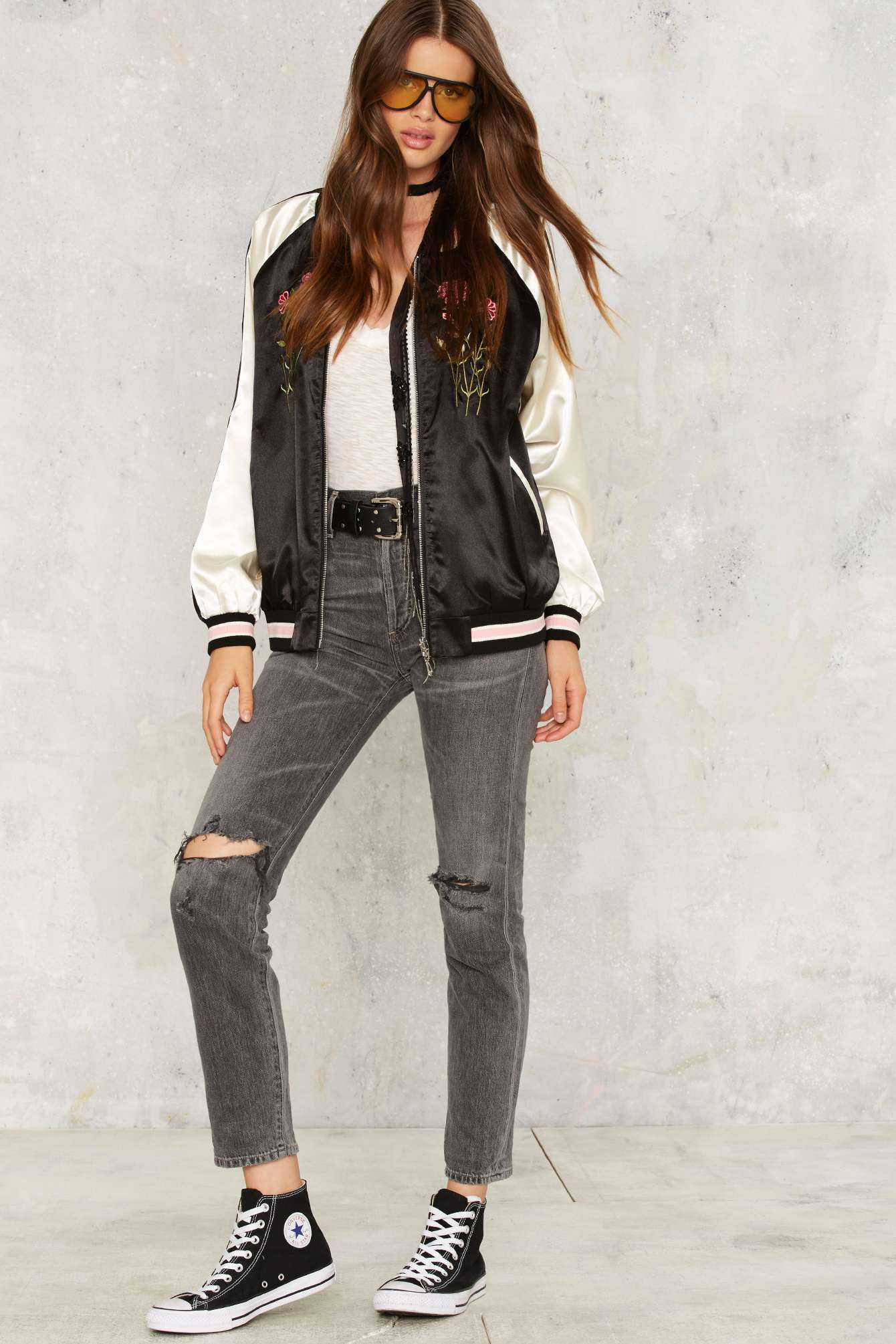 looks com jaqueta bomber