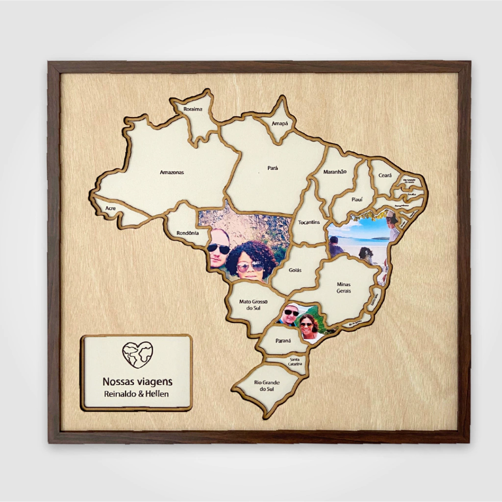 mapa viagem