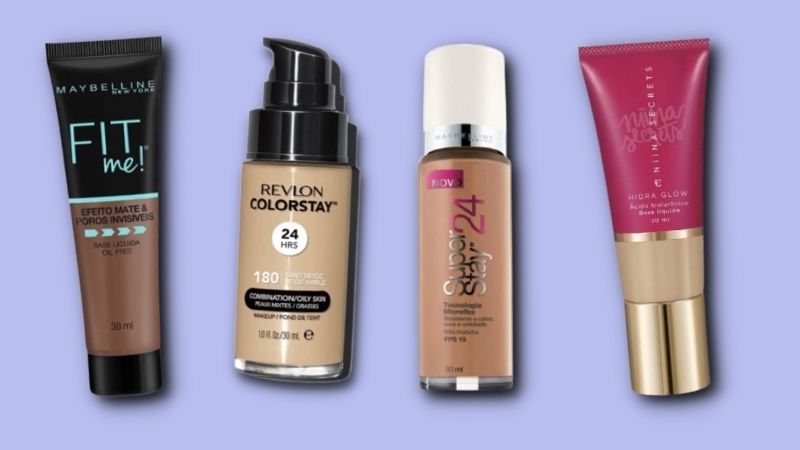 melhores bases com acabamento glow