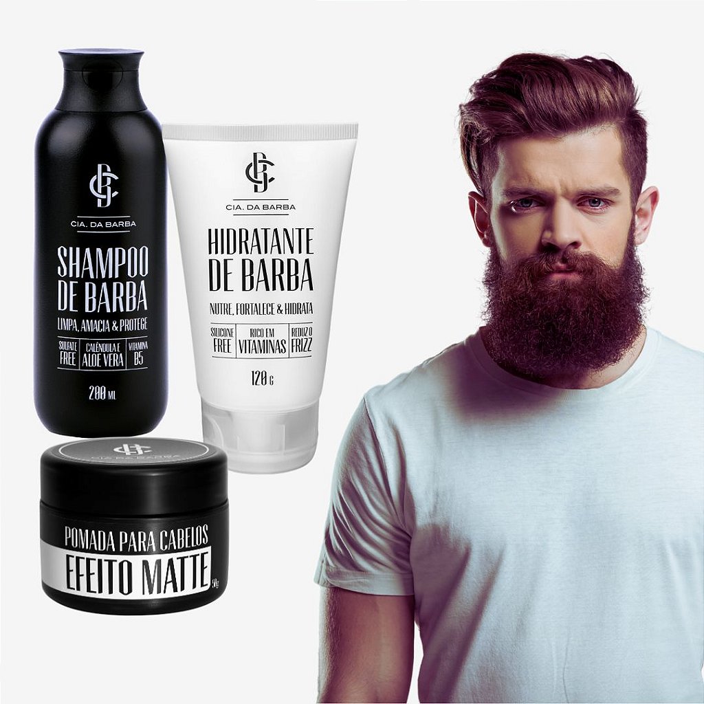 melhores produtos para barba e cabelo