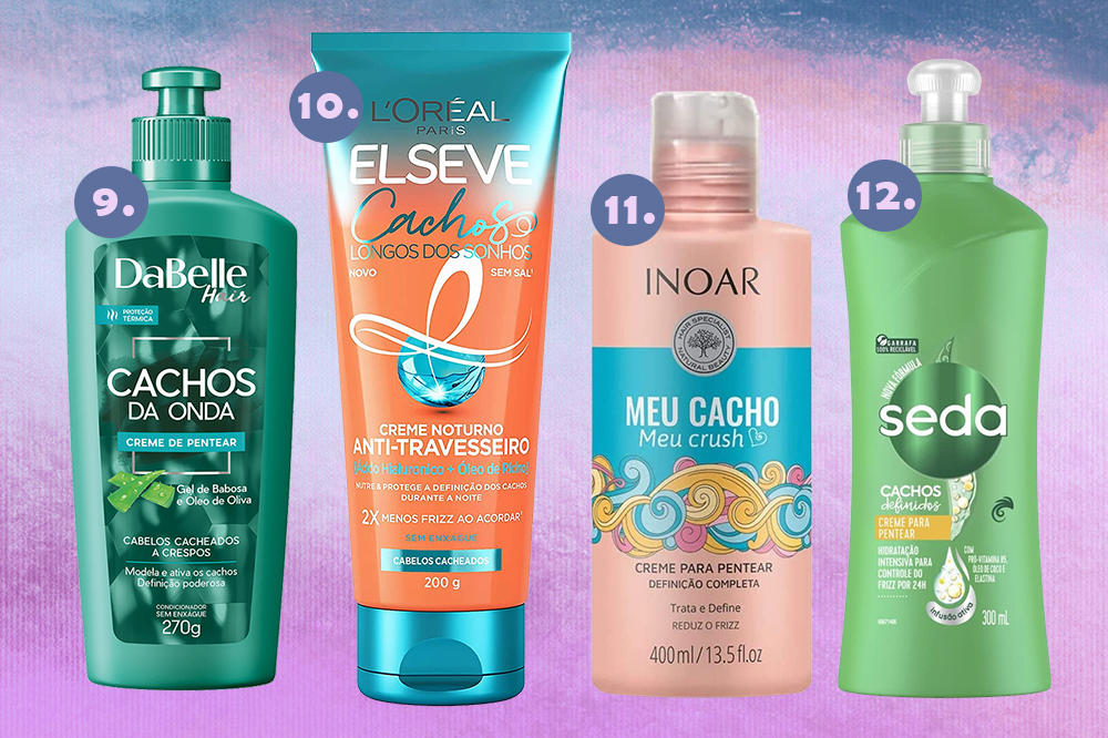 melhores produtos para definir cachos