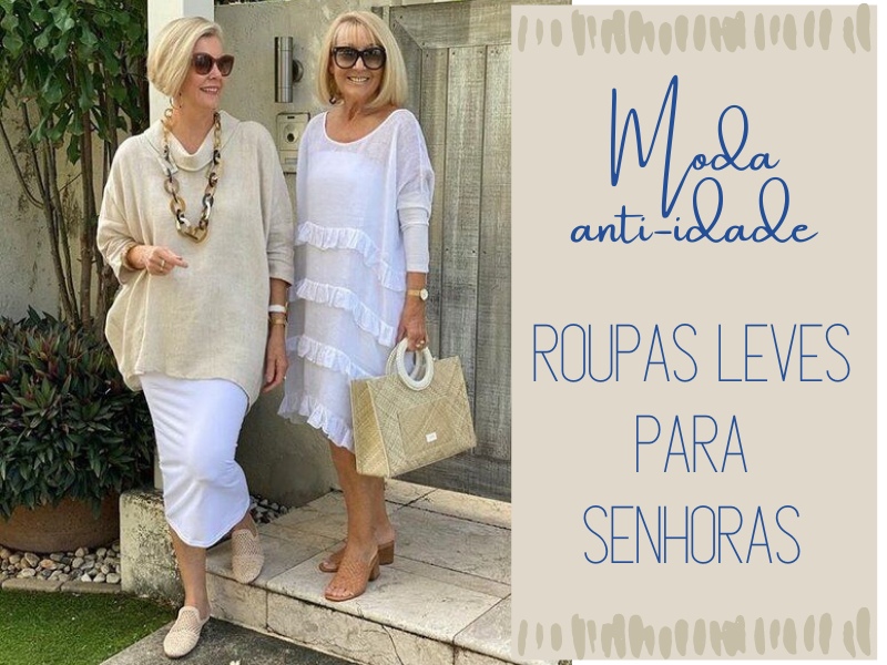 moda para quem tem mais de 60 anos