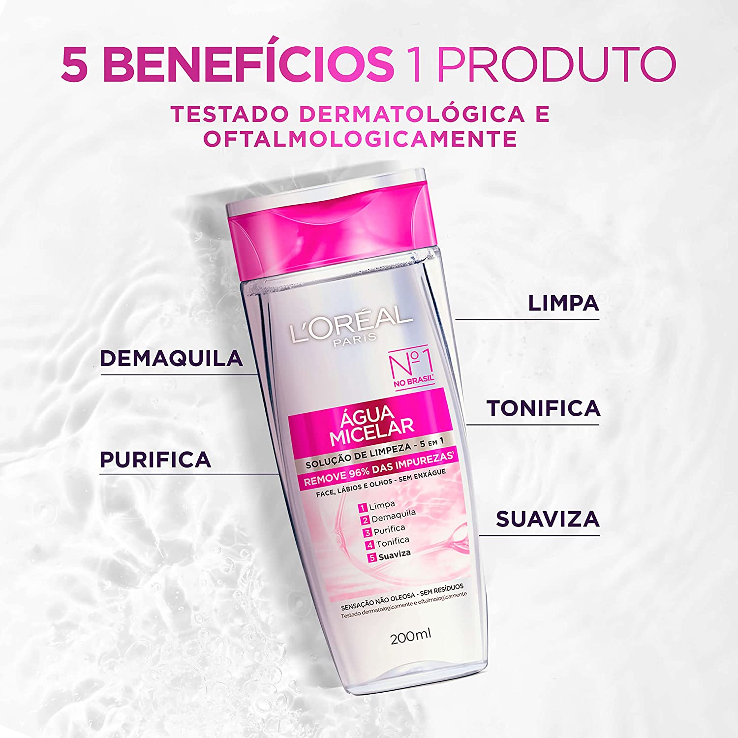 o que é água micelar