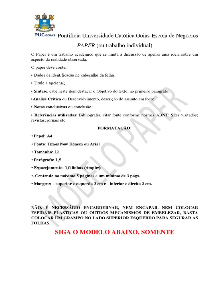 Modelos Prontos de Paper Acadêmico para Inspirar sua Pesquisa