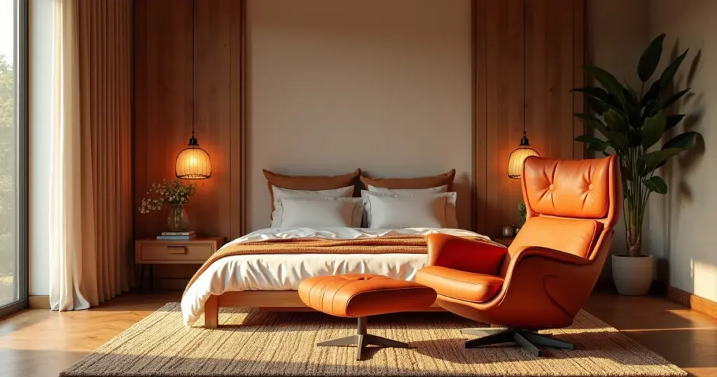 Poltrona Costela com Puff no Quarto: o guia definitivo para seu refúgio pessoal Poltrona Costela com Puff no Quarto: o guia definitivo para seu refúgio pessoal