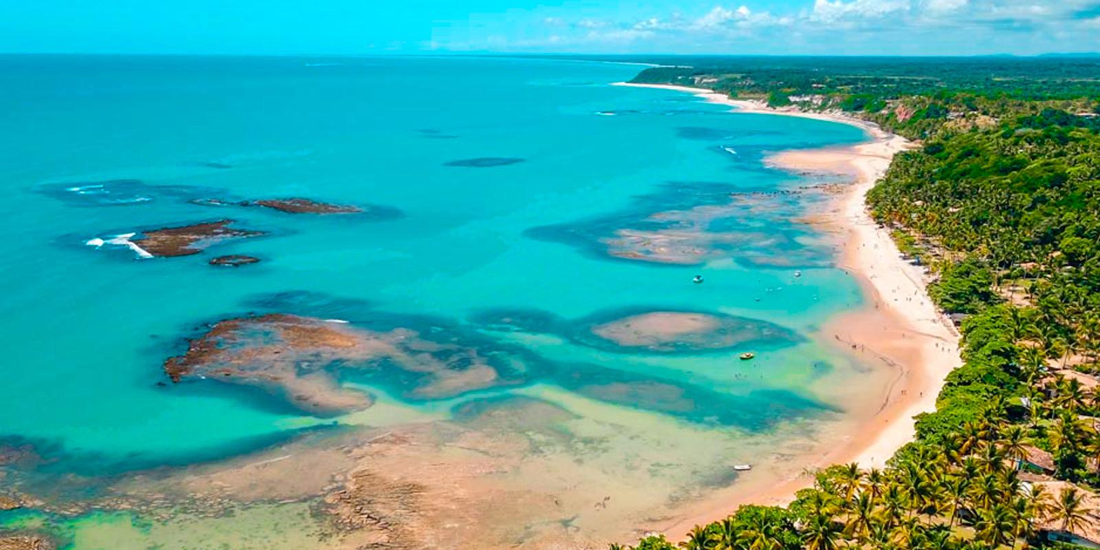praias do sul da bahia