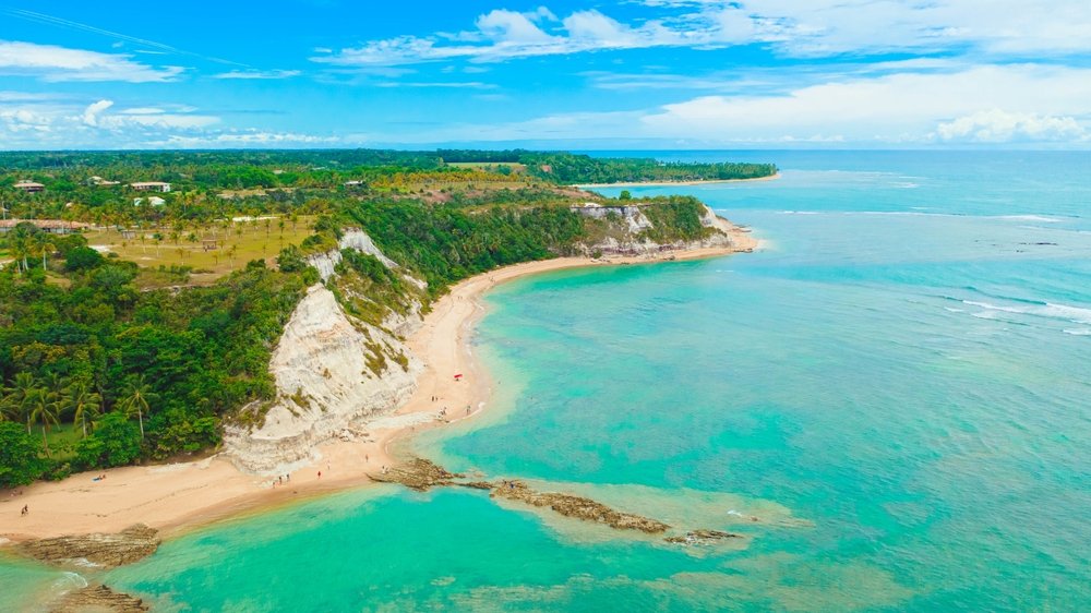 praias do sul da bahia