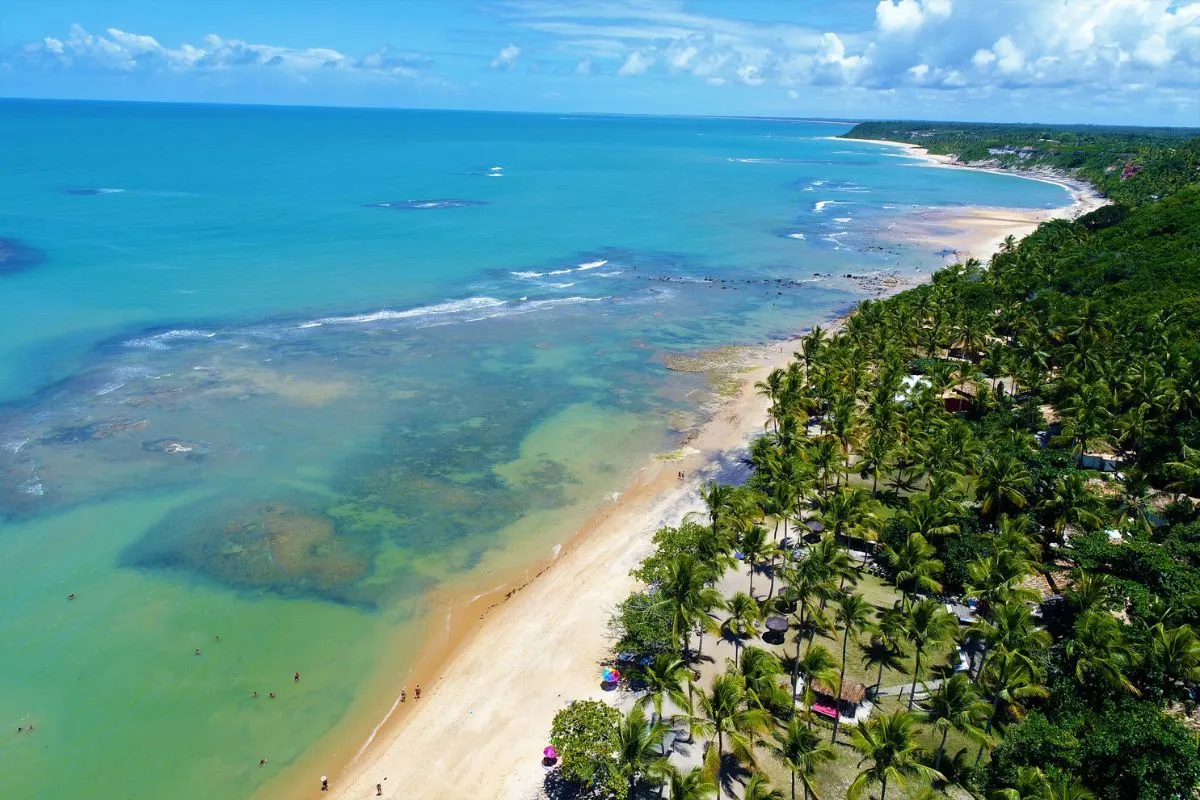 praias do sul da bahia