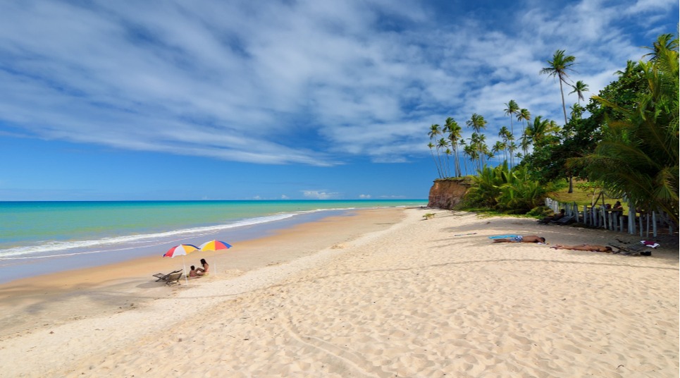 praias do sul da bahia