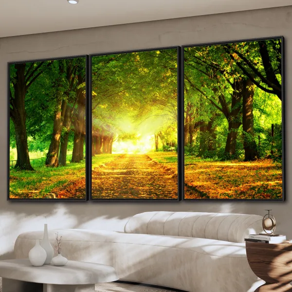 Quadros de Paisagens: Amplitude e Tranquilidade para seu Espaço