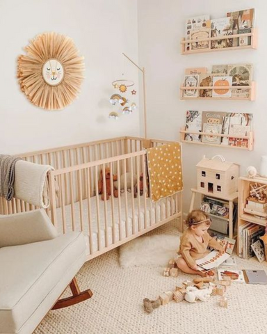 quarto boho minimalista