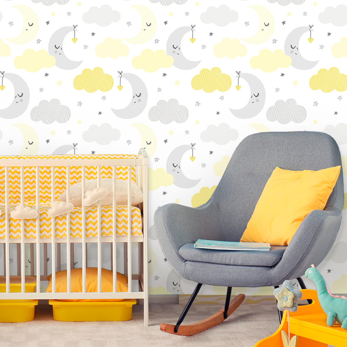 Como Escolher o Enxoval Perfeito em Cinza e Amarelo