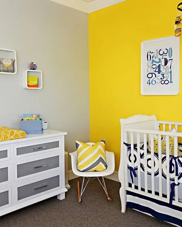 Como Escolher o Enxoval Perfeito em Cinza e Amarelo