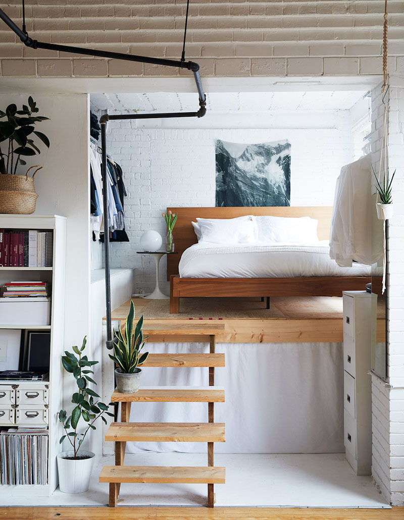 quarto estilo loft