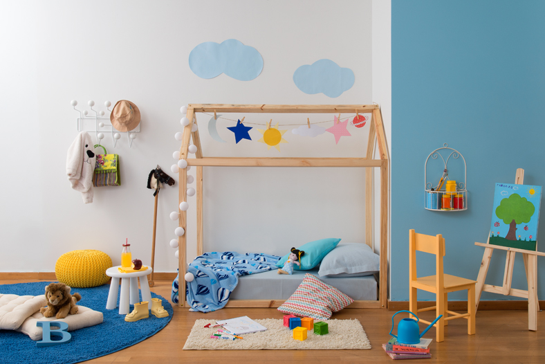 quarto montessoriano simples