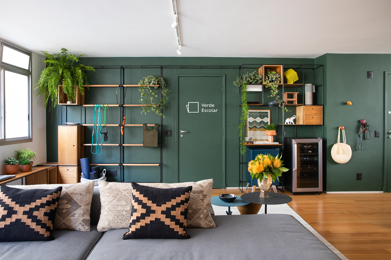 DIY: Crie Sua Própria Tinta Verde Sálvia e Economize na Decoração