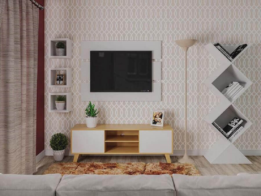 Rack Suspenso vs. Rack com Pés: Qual o Melhor para Sua Sala Compacta?