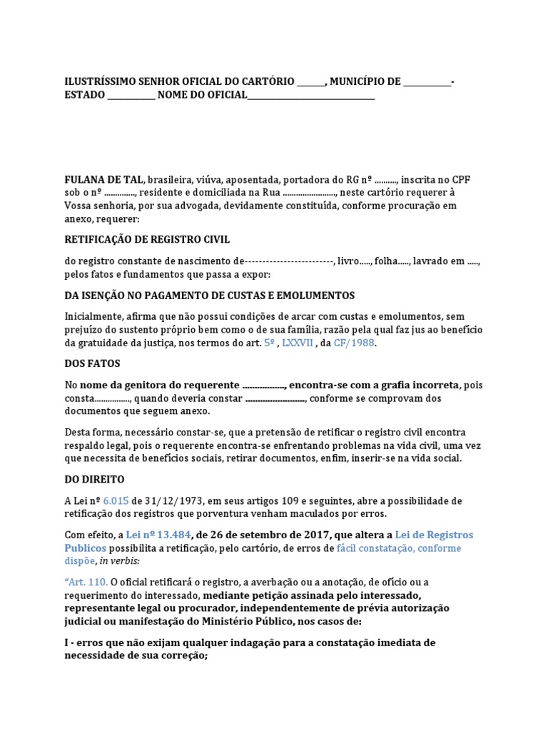 Prazos e Custos da Retificação de Registro Civil: Entenda o Processo