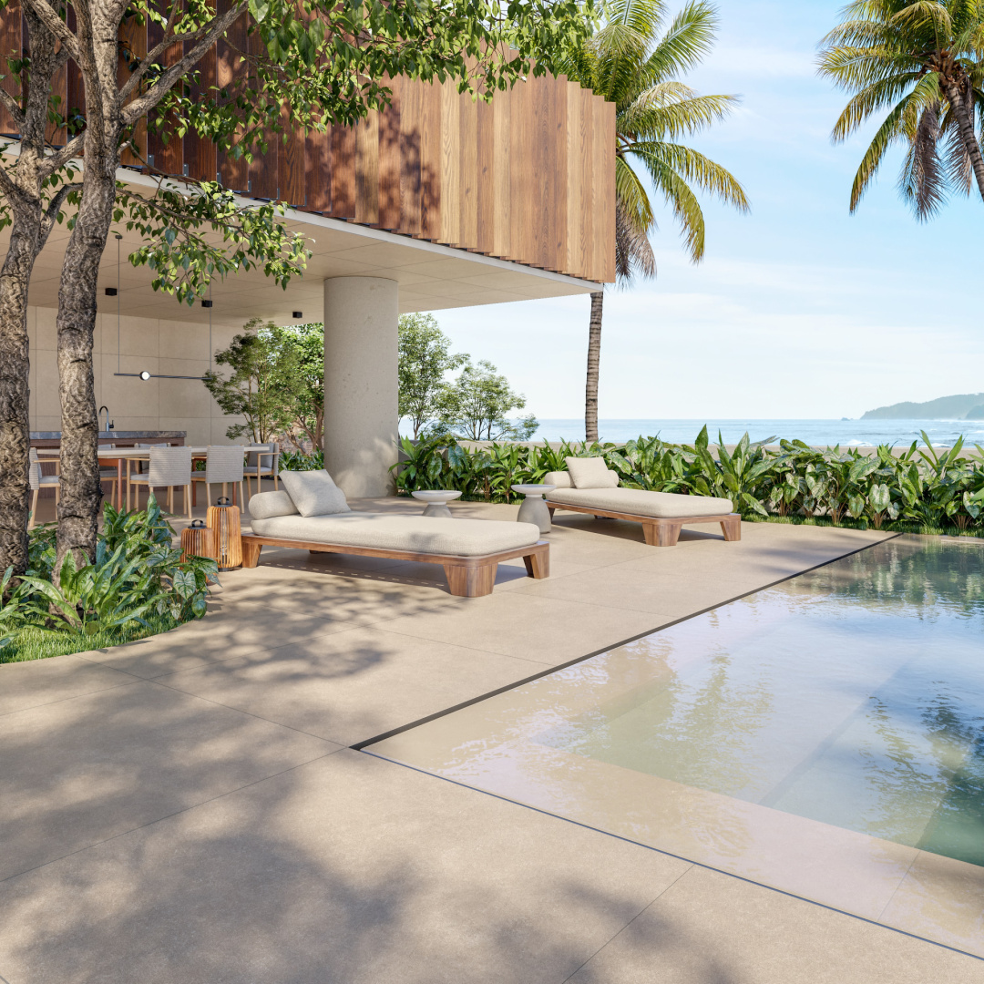 Tendências de cores e materiais para piscinas em 2026