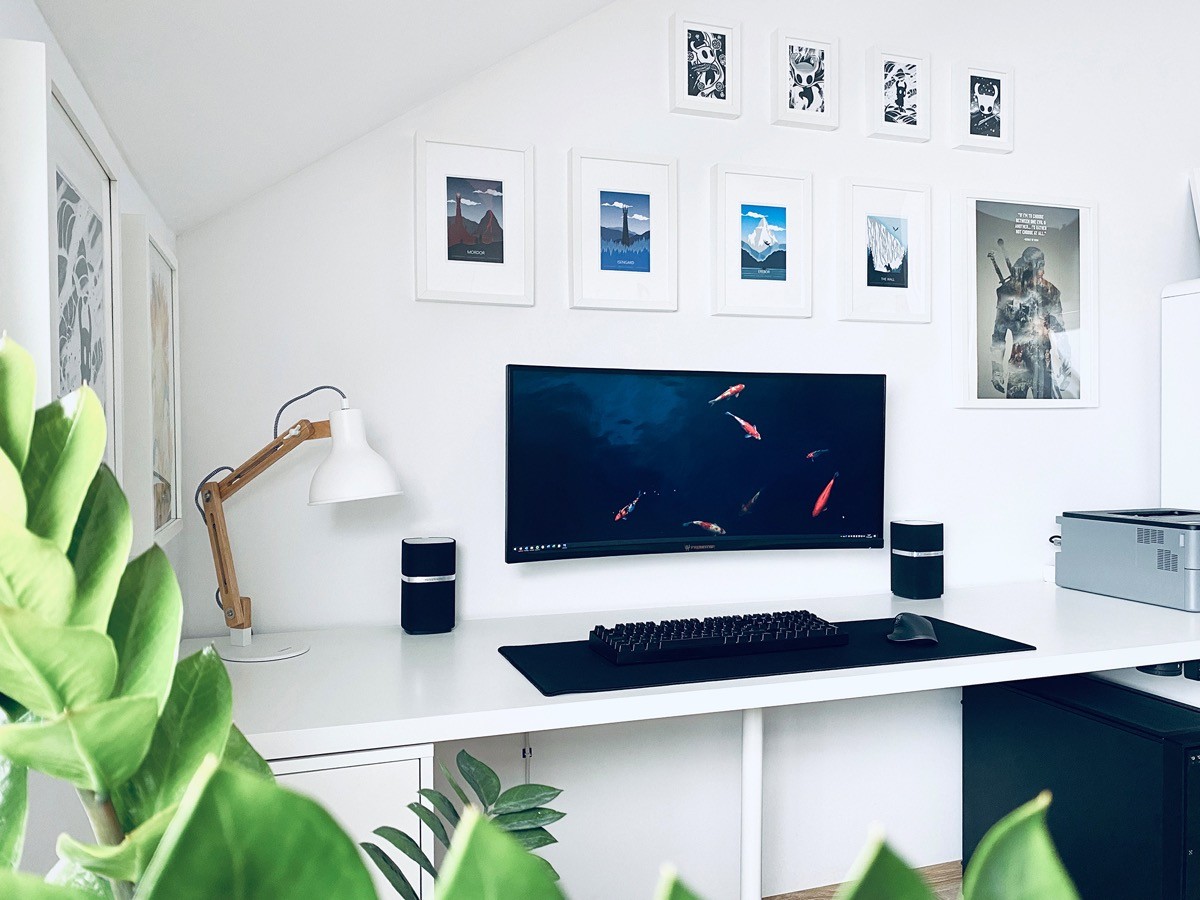 setup gamer minimalista