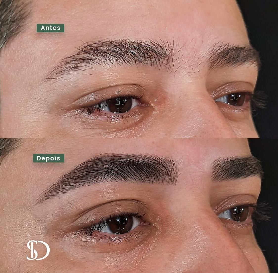 sobrancelha masculina como fazer