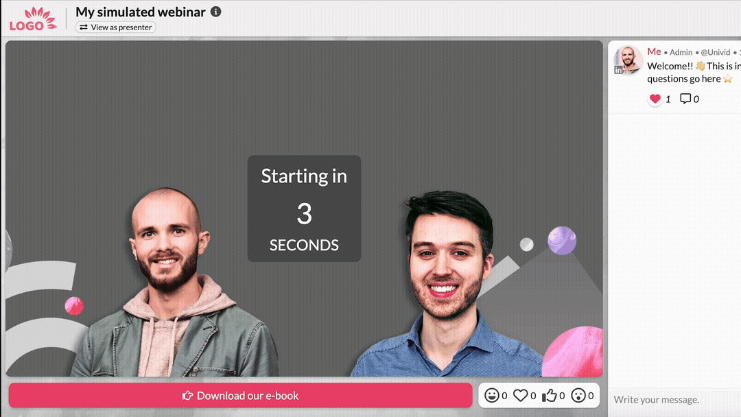 Webinars e Lives