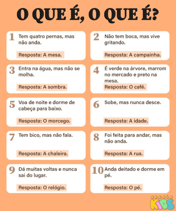 adivinha o que é o que é