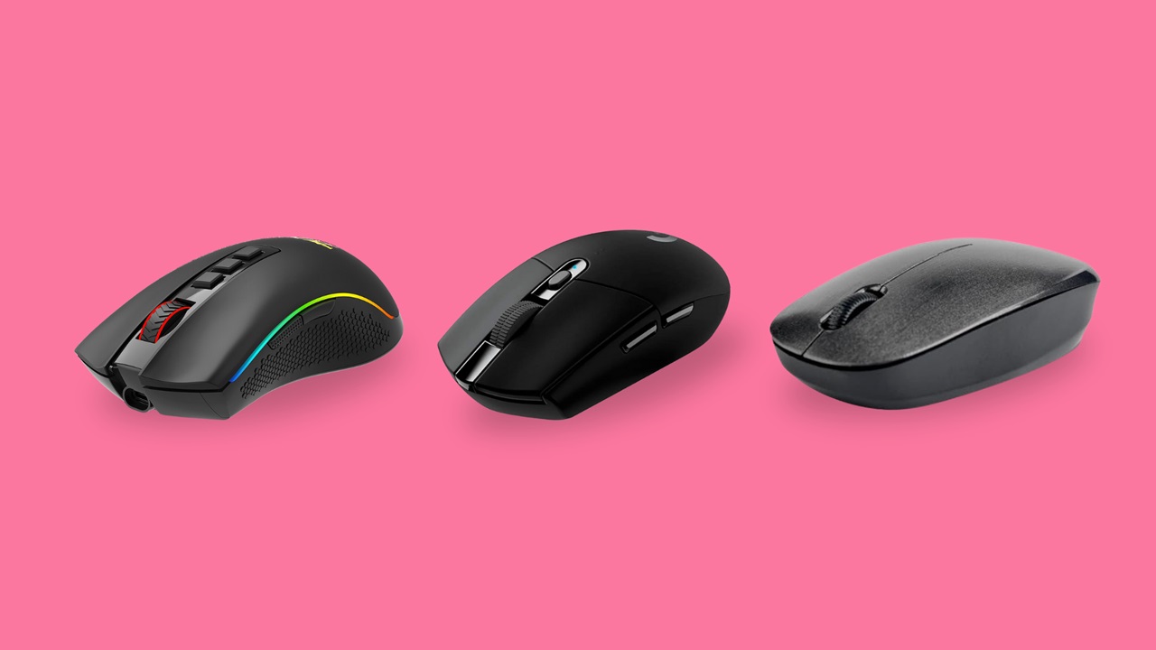 dispositivos de apontamento para PC