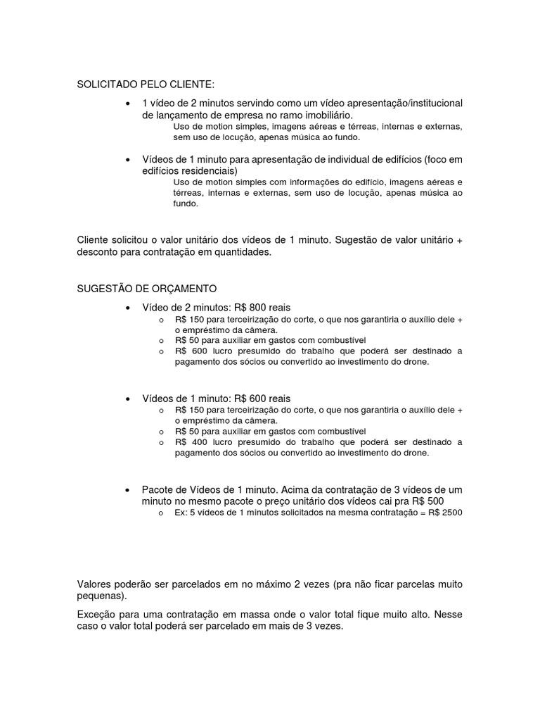 como fazer um orçamento para canal no youtube