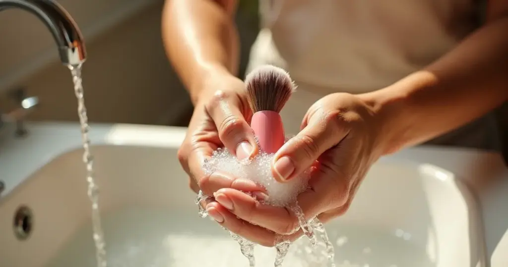 Como limpar pincéis de maquiagem e economizar R$200 por ano