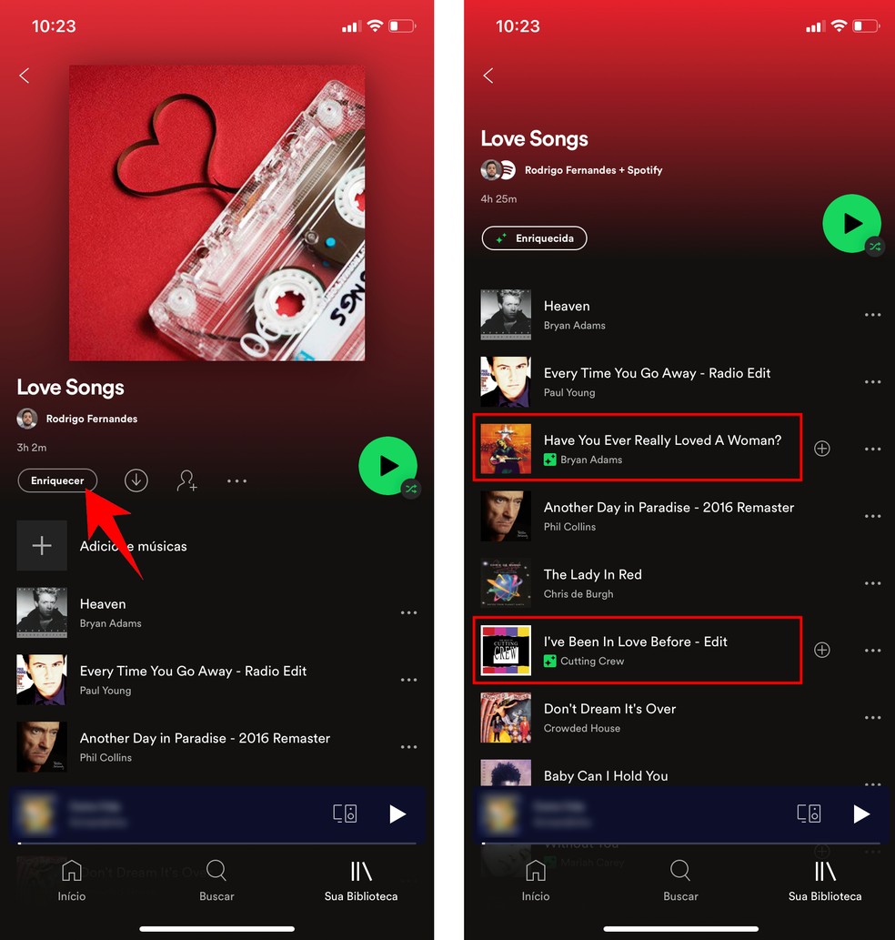 como o spotify recomenda músicas