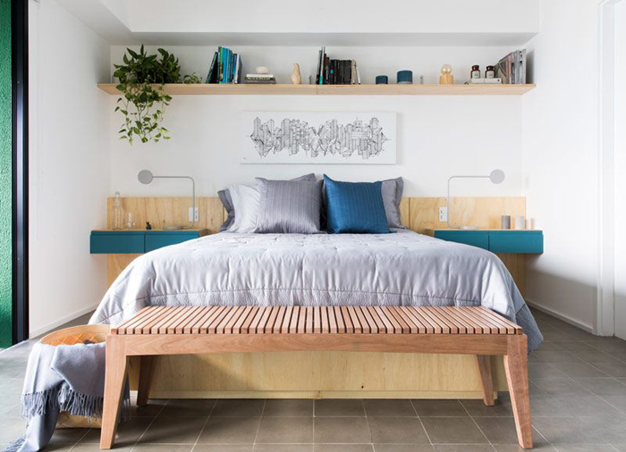 decoração de quarto moderno vs escandinavo