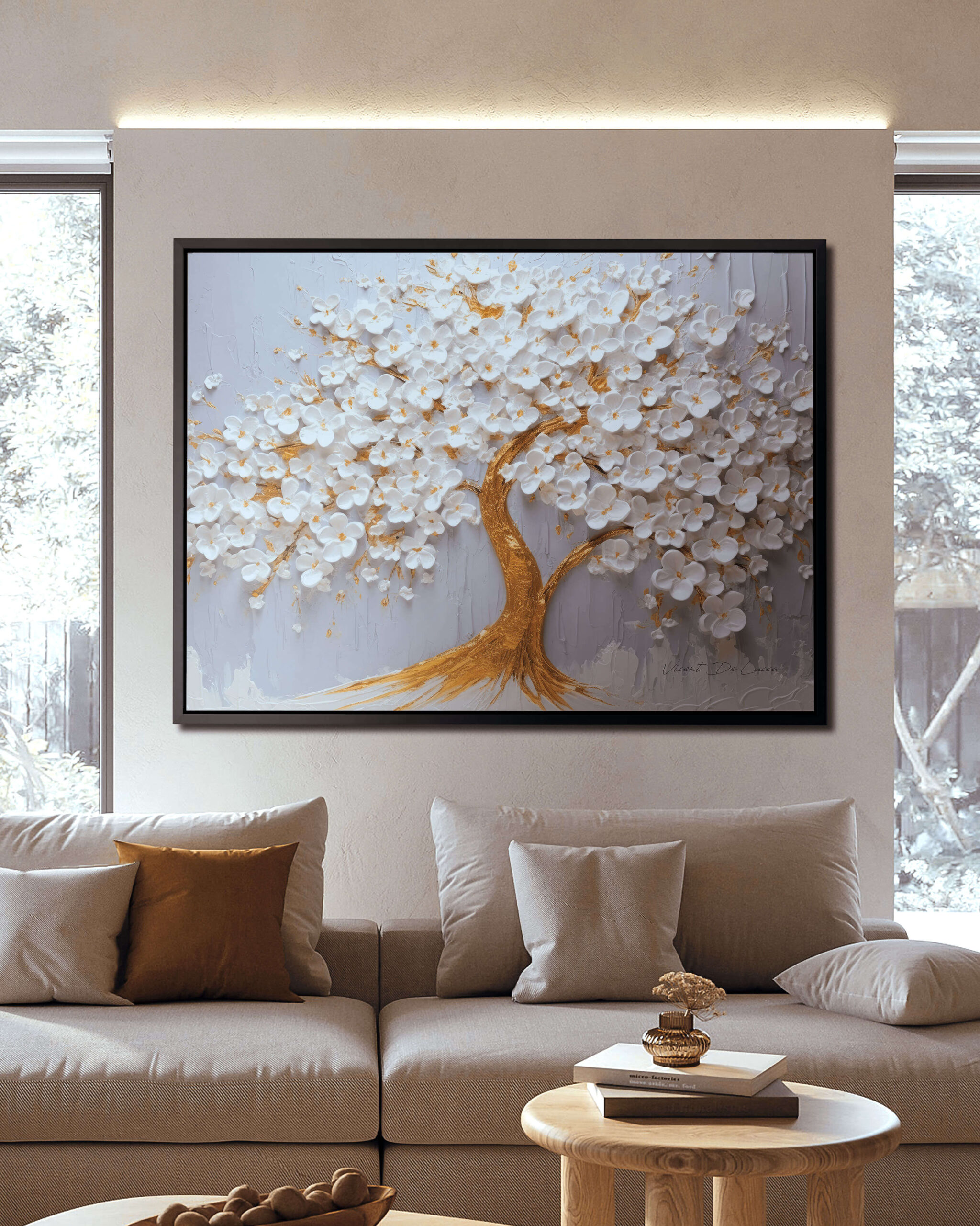 erros comuns ao decorar quarto com quadros abstratos