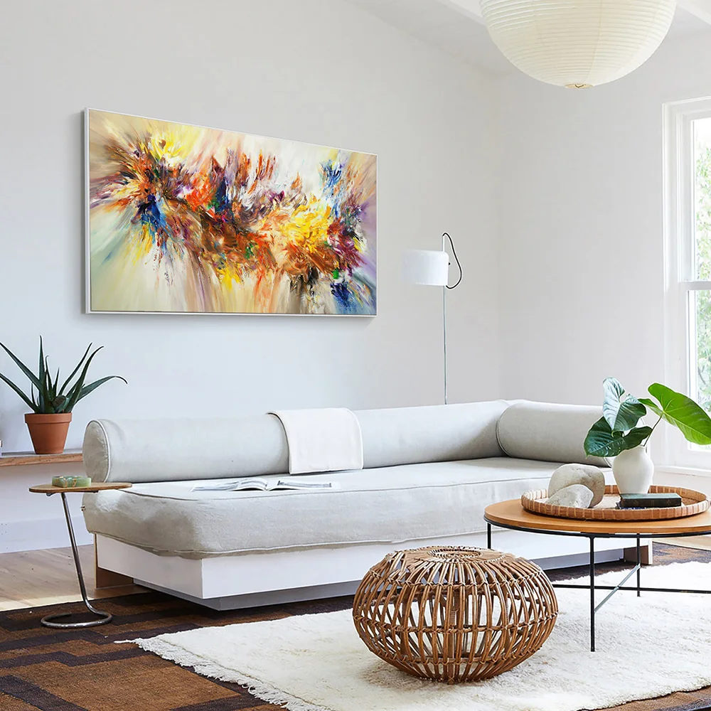 erros comuns ao decorar quarto com quadros abstratos