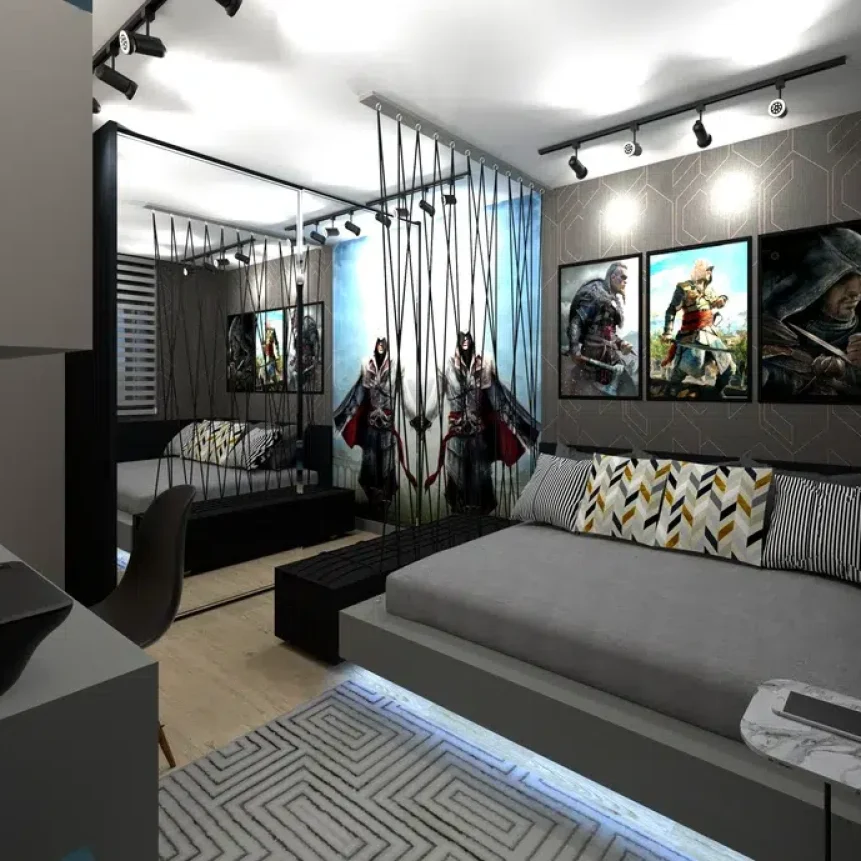 erros comuns ao decorar quarto de adolescente masculino