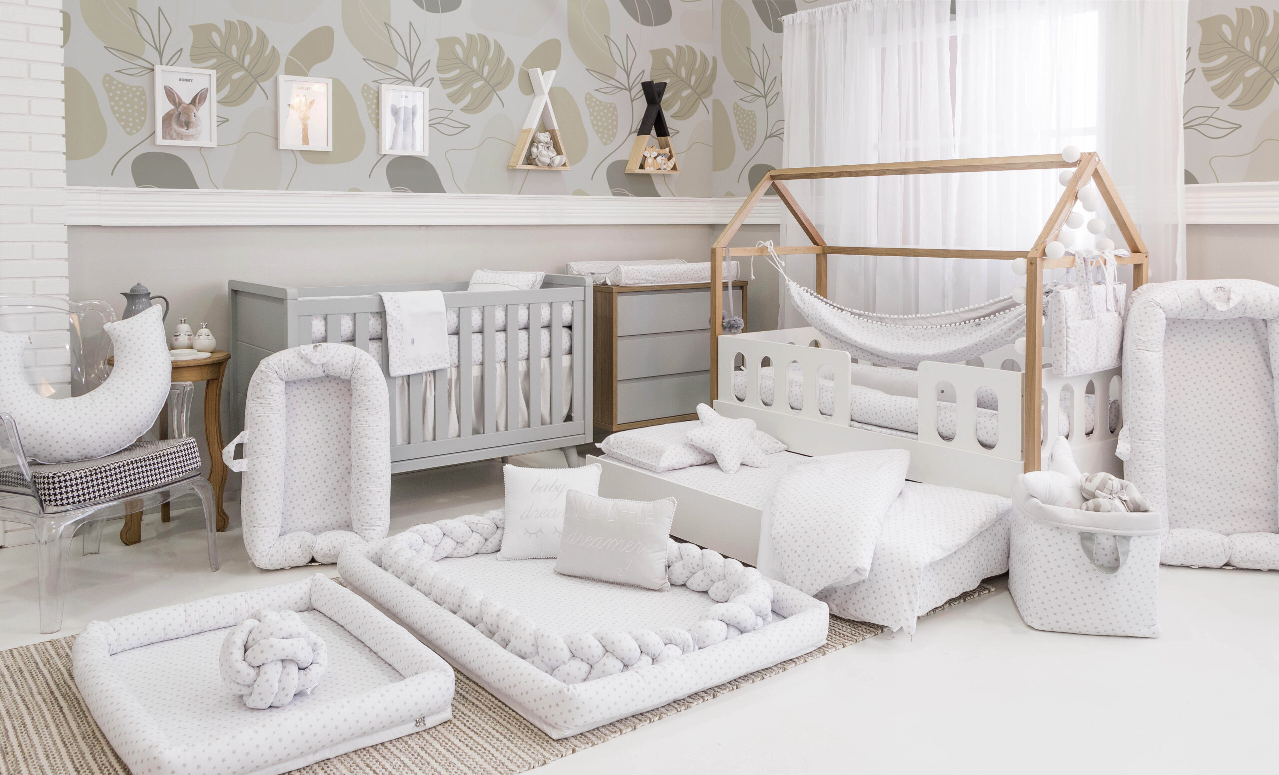 decoração de quarto de bebê nuvem