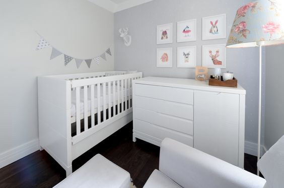 decoração de quarto de bebê simples e barato