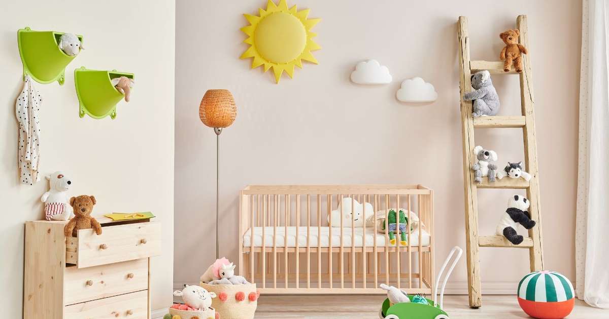 decoração de quarto de bebê simples e barato