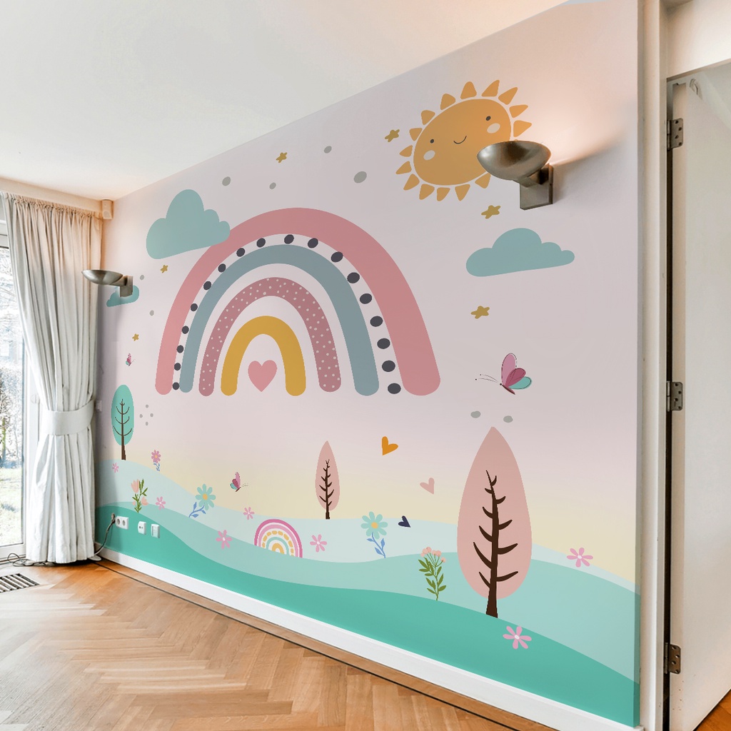 papel de parede infantil que acalma