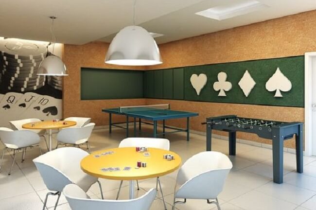 decoração retrô gamer