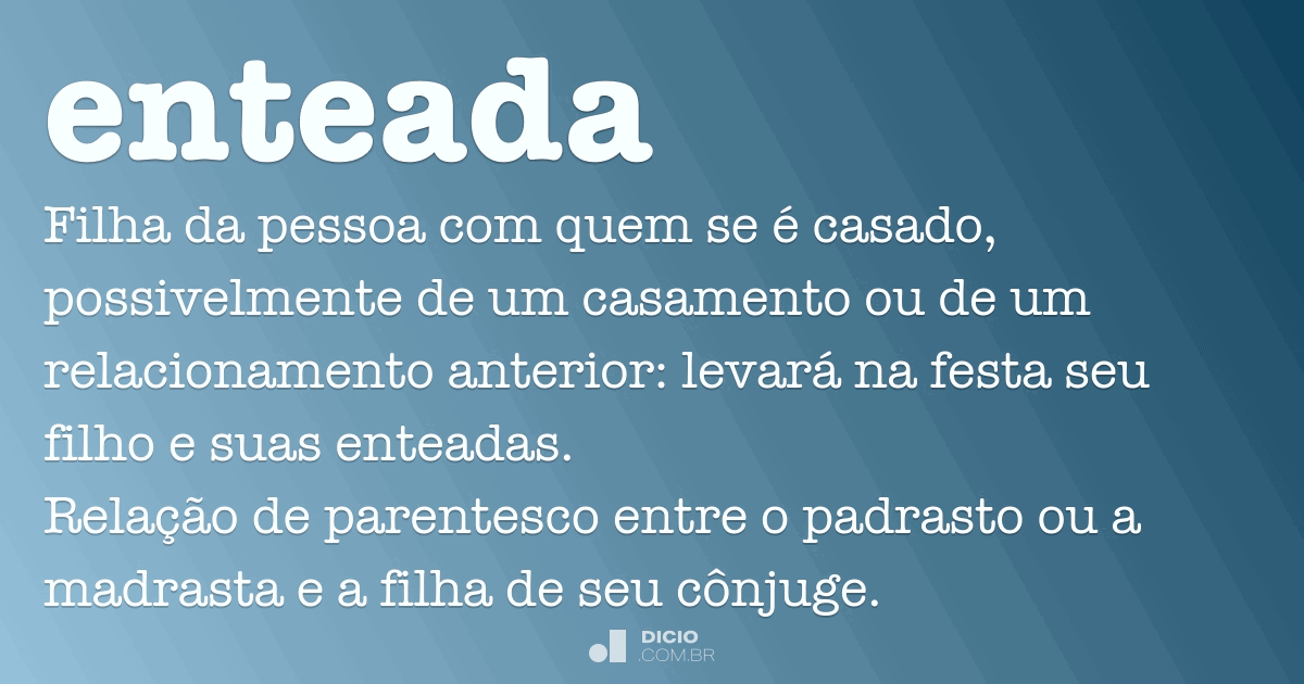 o que significa enteada