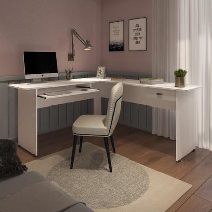 ideias de escrivaninha de canto para quarto pequeno
