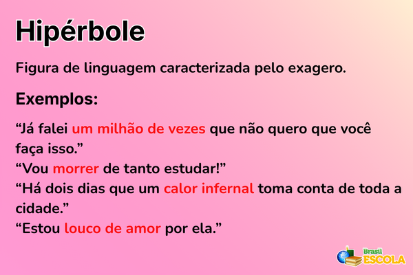 erros comuns ao usar hipérbole