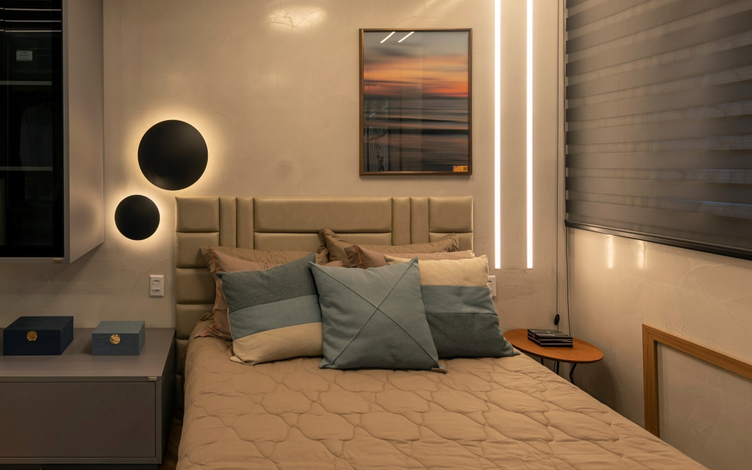 custo iluminação quarto LED